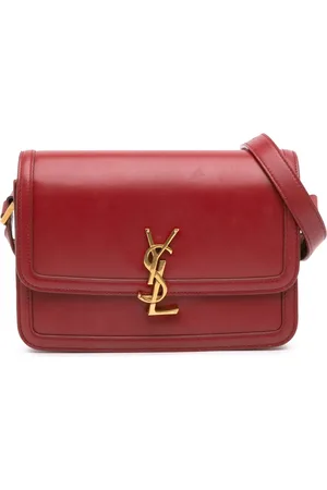 Saint Laurent Sac à bandoulière en cuir de veau Solferino Satchel In Box médium (2020)