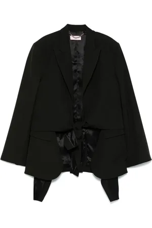 MARTINE ROSE Veste de costume à détail noué