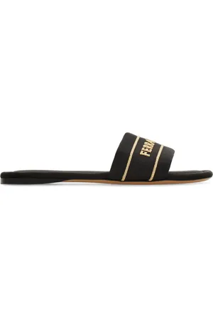 Salvatore Ferragamo Claquettes à logo