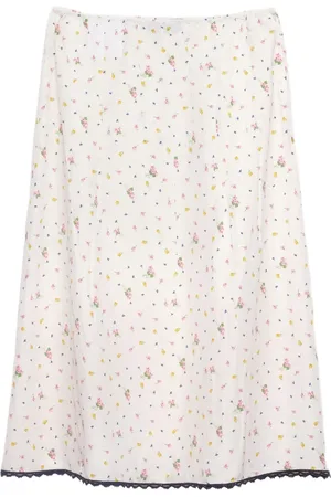 Prada Jupe à fleurs