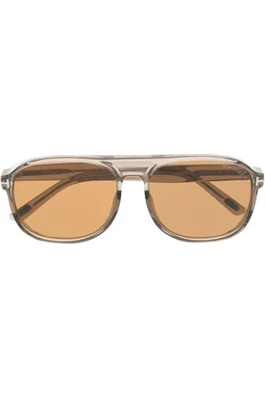 Tom Ford Lunettes de soleil teintées à monture pilote