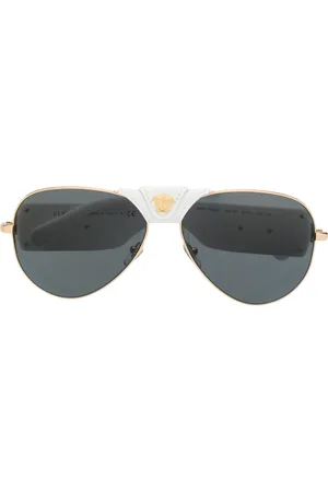 VERSACE Lunettes de soleil à monture aviateur