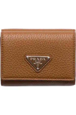 Prada Portefeuille en cuir