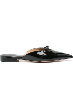 Salvatore Ferragamo Mules à détail de nœud artificiel