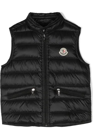 Moncler Gilet matelassé à fermeture zippée
