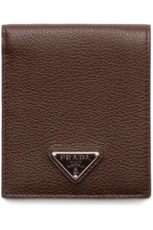 Prada Porte-carte à plaque logo