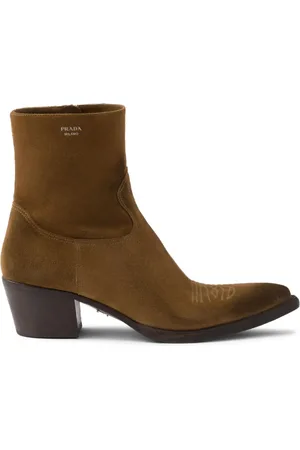 Prada Bottes à talon épais