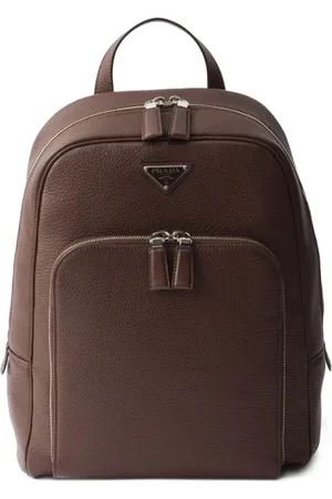 Prada Sac à dos en cuir à design structuré