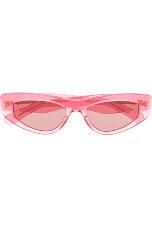 Salvatore Ferragamo Lunettes de soleil à monture papillon