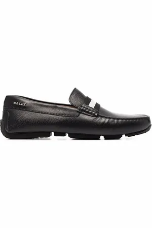 Bally Mocassins à bande contrastante