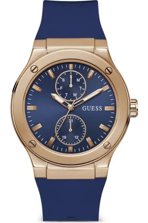 Guess Montre chronographe 45 mm en acier inoxydable