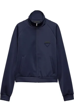 Prada Sweat à détail zippé