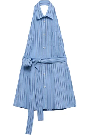 Prada Chemise sans manches à rayures