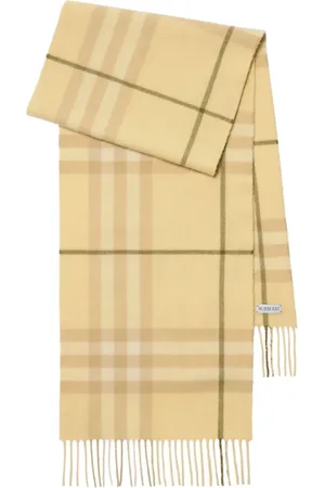 Burberry écharpe en cachemire à carreaux