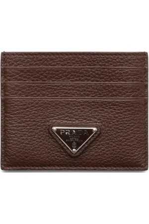 Prada Porte-cartes en cuir