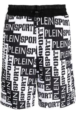 Philipp Plein Short de sport à logo imprimé