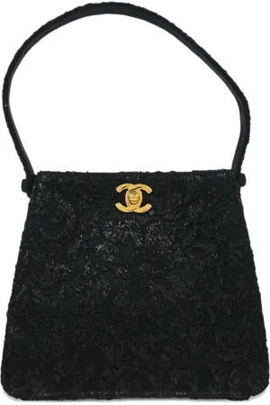 CHANEL Sac à main Lace Double Sided Turn-lock (1998)