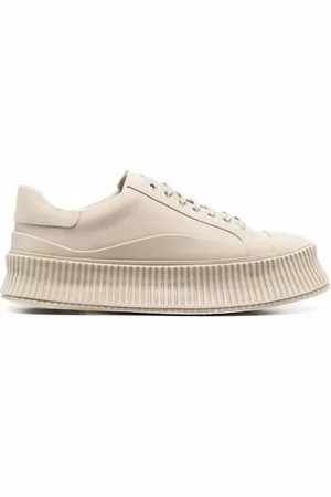 Jil Sander Baskets à plateforme