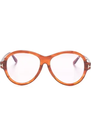 Tom Ford Lunettes de soleil Camryn à monture ronde