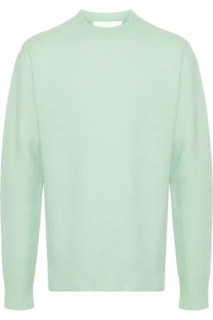 Jil Sander Pull en laine à bords nervurés