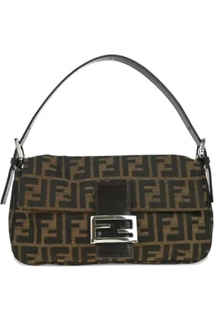 Fendi Sac à main Zucca Baguette (années 1990-2000)