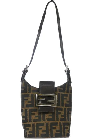 Fendi Sac porté épaule Zucca (années 1990-2000)
