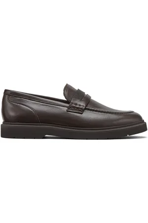 Brunello Cucinelli Mocassins à fini poli
