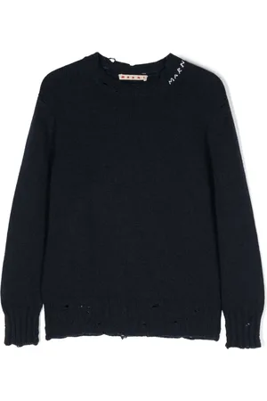 Marni Pull à logo brodé