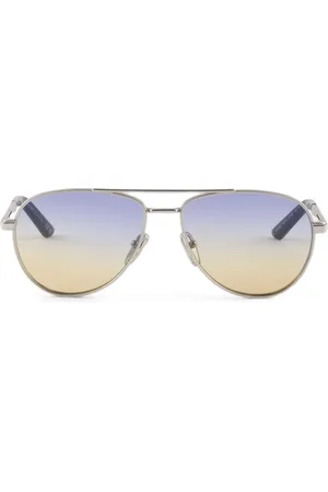 Prada Lunettes de soleil à logo gravé