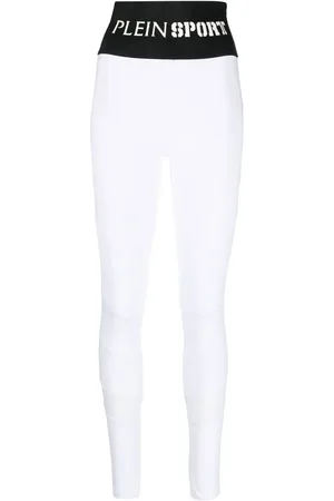 Philipp Plein Legging à taille haute à logo