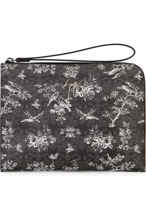 Giuseppe Zanotti Pochette Fabian à fleurs