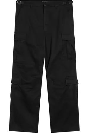 Balenciaga Pantalon en coton à poches cargo