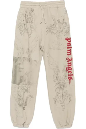 Palm Angels Pantalon de jogging à motif graphique