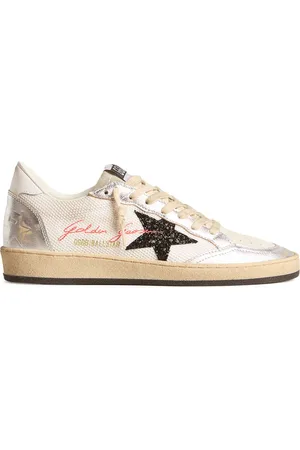 Golden Goose Baskets Ballstar à empiècement métallique