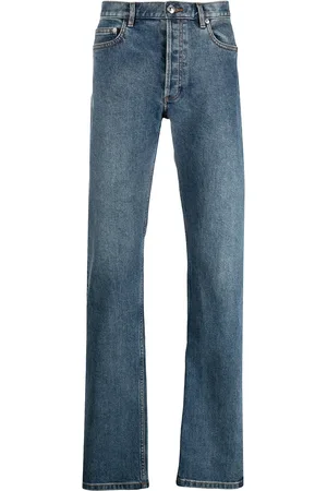A.P.C. Jean droit à taille mi-haute