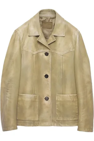 Prada Veste en cuir