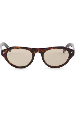 Prada Lunettes de soleil à monture ovale
