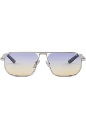 Prada Lunettes de soleil à logo gravé