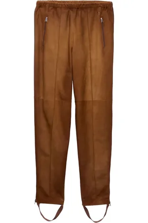 Prada Pantalon en daim