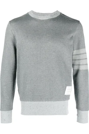 Thom Browne Sweat à détail 4 bandes signature