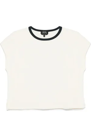 A.P.C. T-shirt à logo brodé