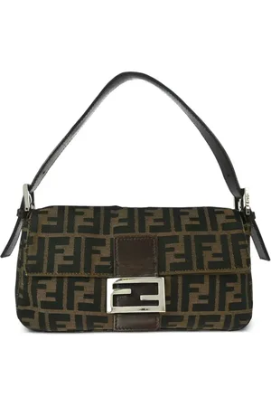 Fendi Sac à main Zucca Baguette (années 1990-2000)