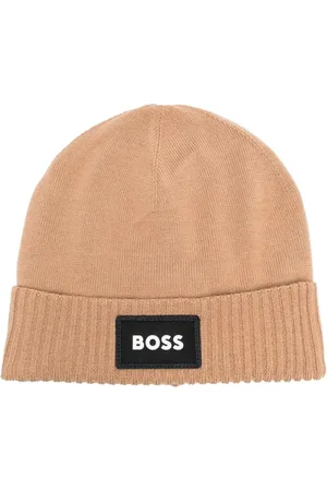 HUGO BOSS Bonnet à logo brodé
