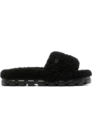 UGG Claquettes Maxi Curly Scuffetta en peau de mouton