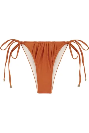 Peony Bas de bikini Melon à fronces