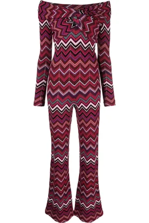 Missoni Combinaison en maille à motif zig-zag