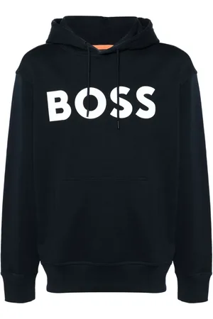 HUGO BOSS Hoodie à logo imprimé