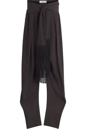 Lanvin Pantalon fuselé à design superposé