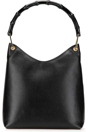 Gucci Sac porté épaule en cuir Bamboo (années 1900)