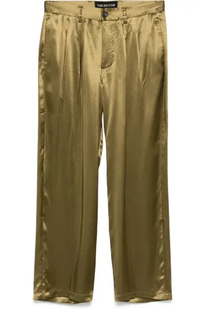 THE EDITOR Pantalon en satin